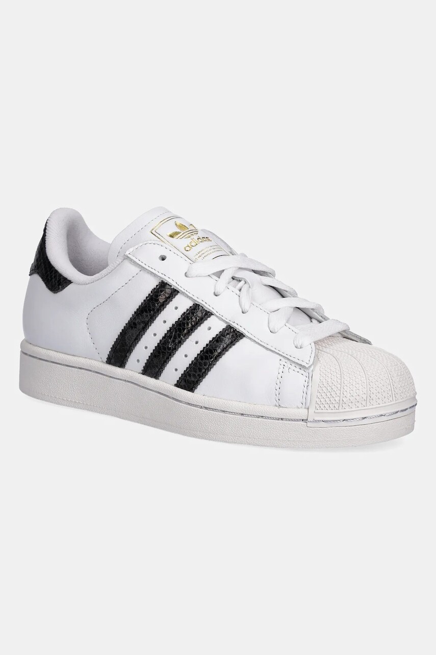 Kožené tenisky adidas Originals Superstar II biela farba, JP8162