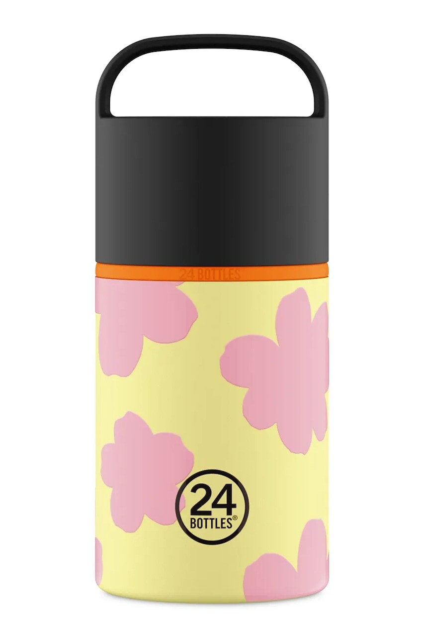 Termo fľaša 24bottles Spin 480ml Yellow žltá farba, Spin.480.Yellow