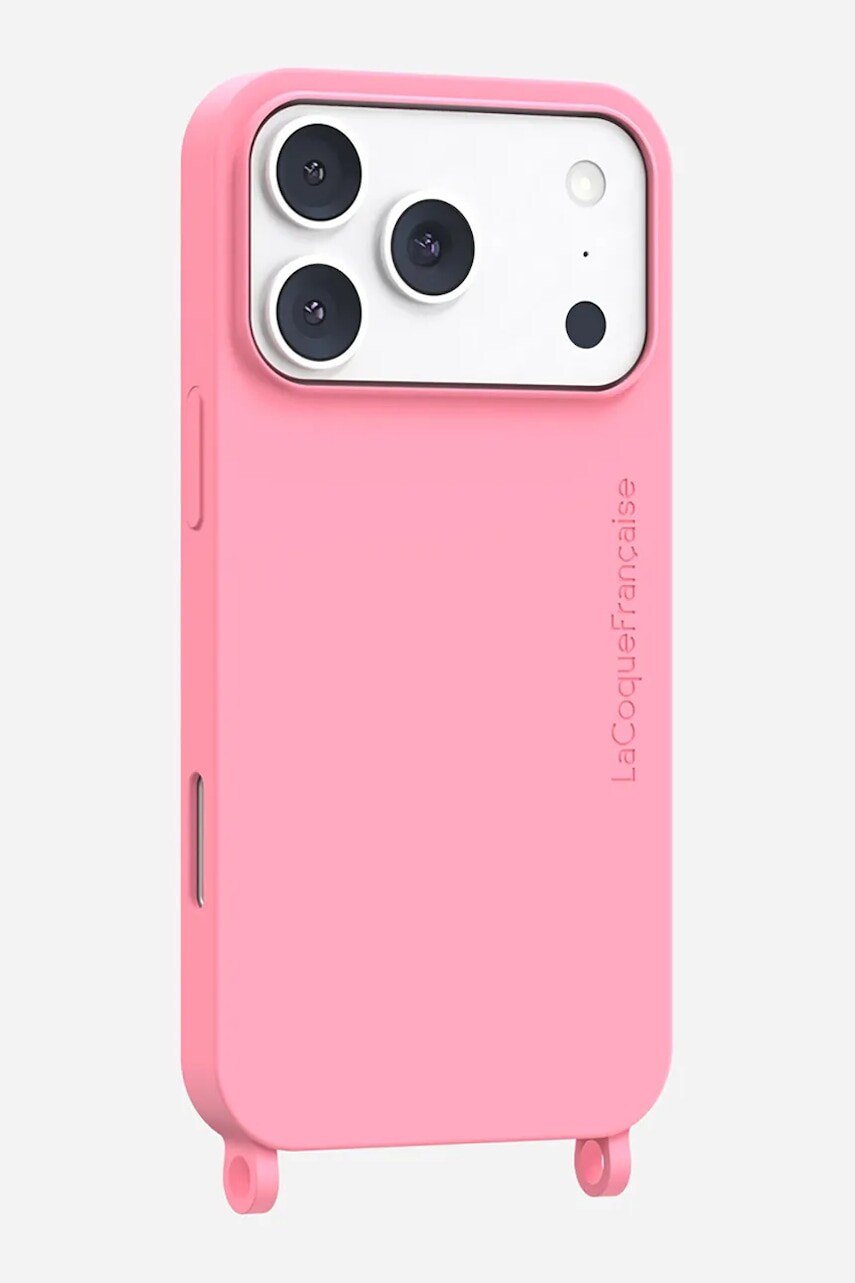 Puzdro na mobil LaCoqueFrançaise IPHONE 17 PRO ružová farba