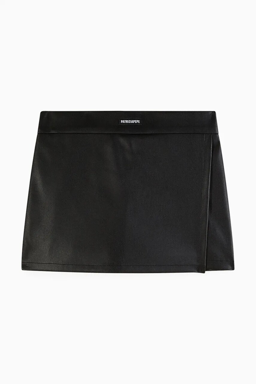 Šortky Patrizia Pepe E069 čierna farba, jednofarebná, 7P0400