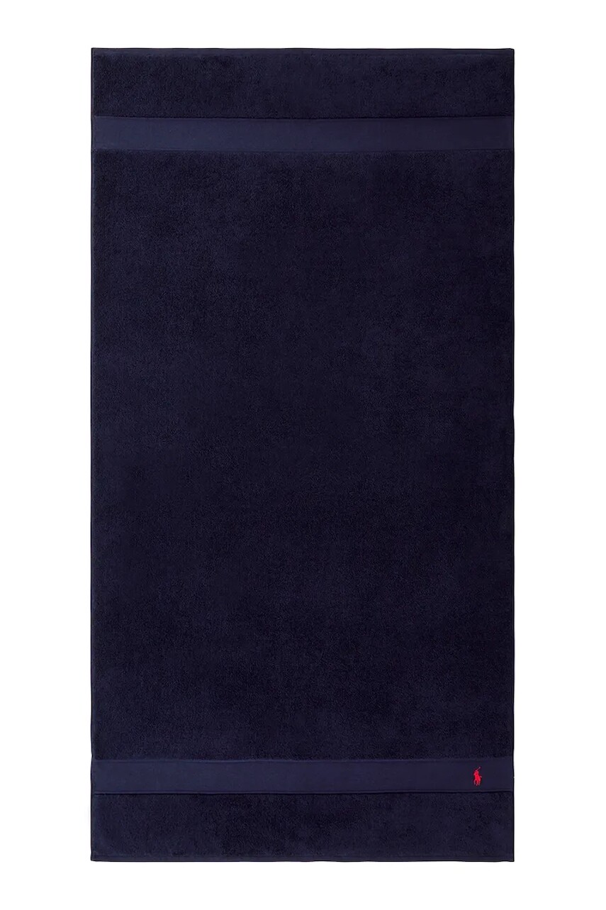 Bavlnený uterák Ralph Lauren POLOPLAY Newport 90 x 160 cm tmavomodrá farba