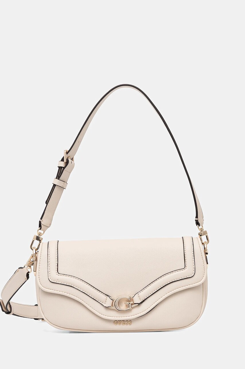 Kabelka Guess DEA béžová farba, HWBG79 93200