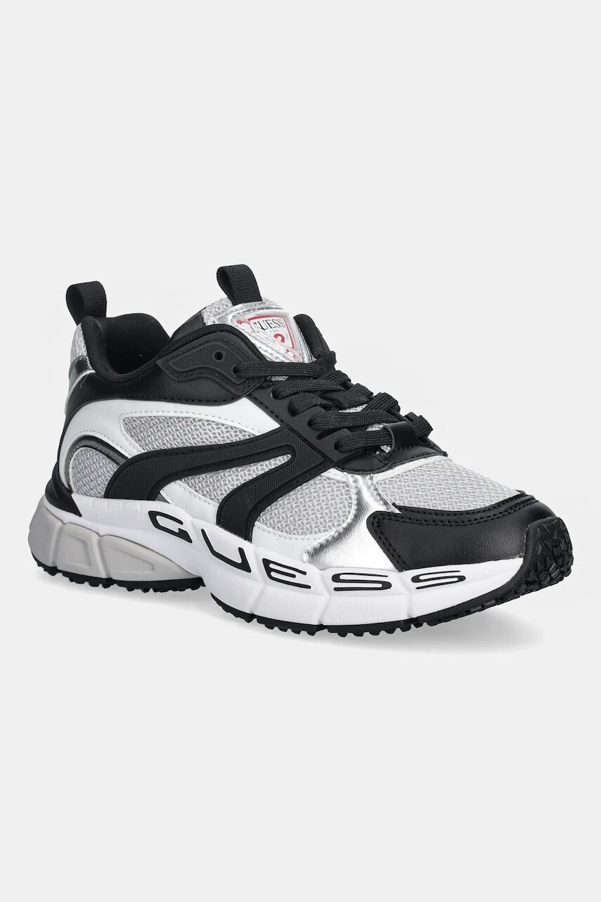 Tenisky Guess BEVALLI čierna farba, FLFBVL ELE12