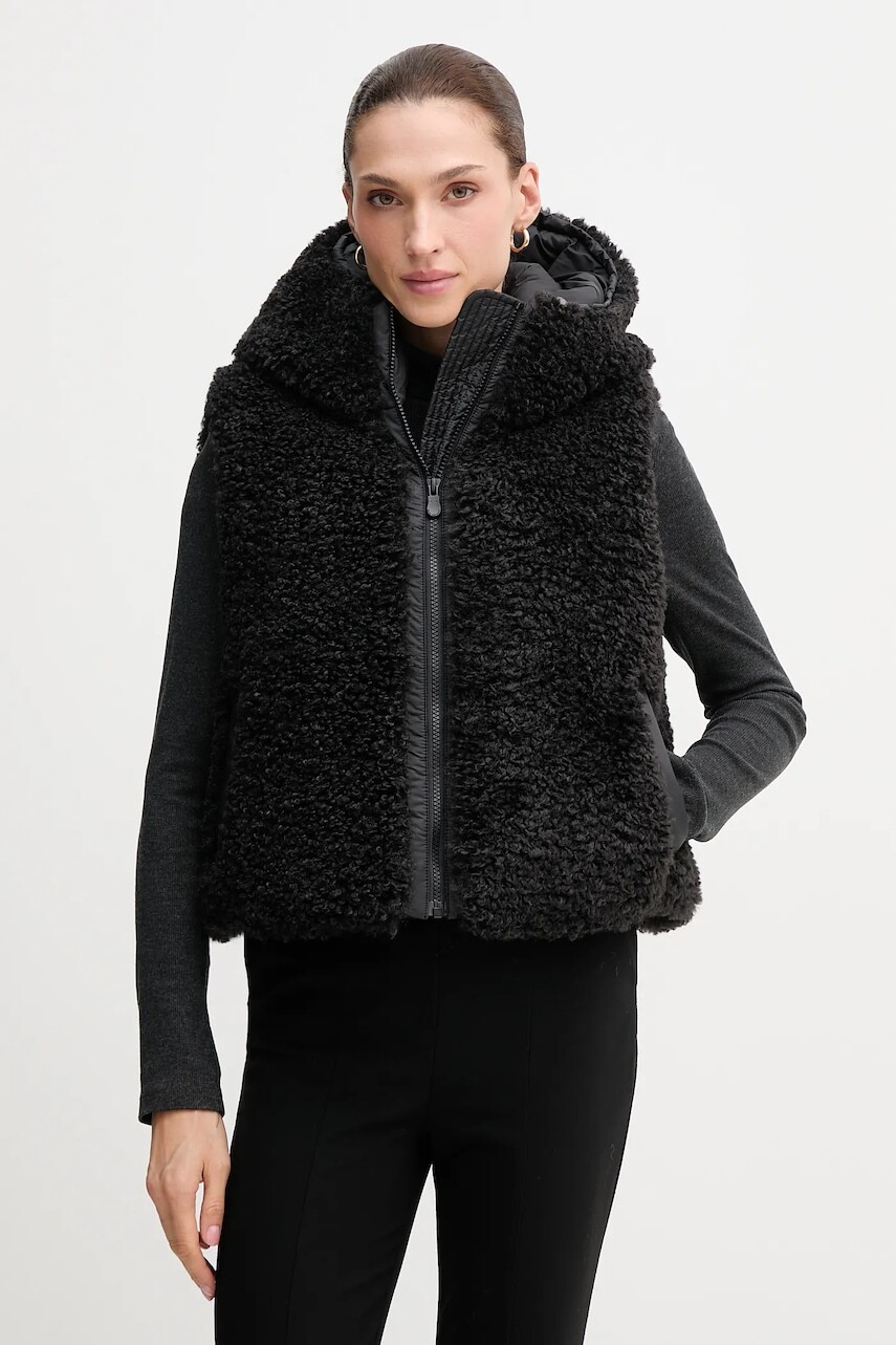 Vesta Save The Duck AYLA čierna farba, zimná, D82501W.CURL21