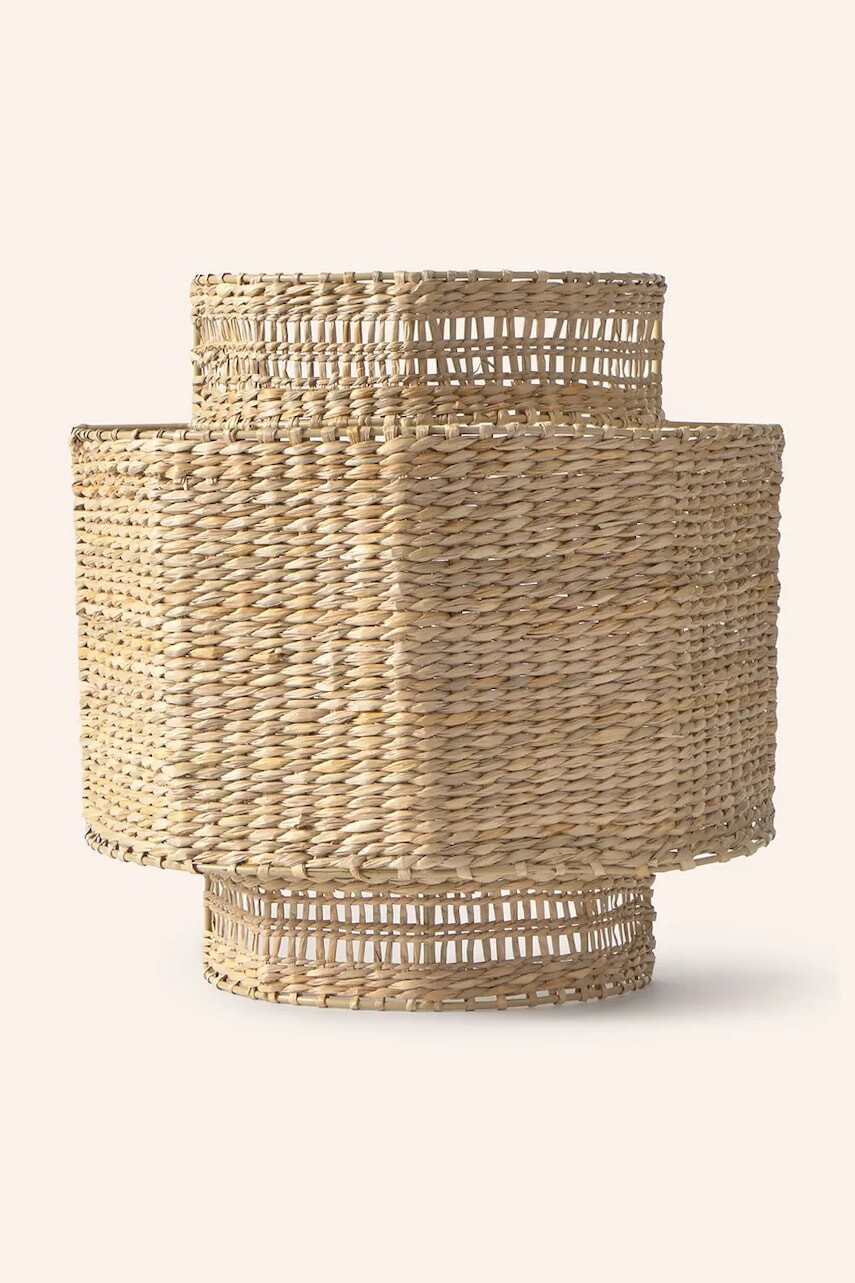 Tienidlo na nástennú lampu Calma House Tokyo 30 x 30 x 15 cm béžová farba