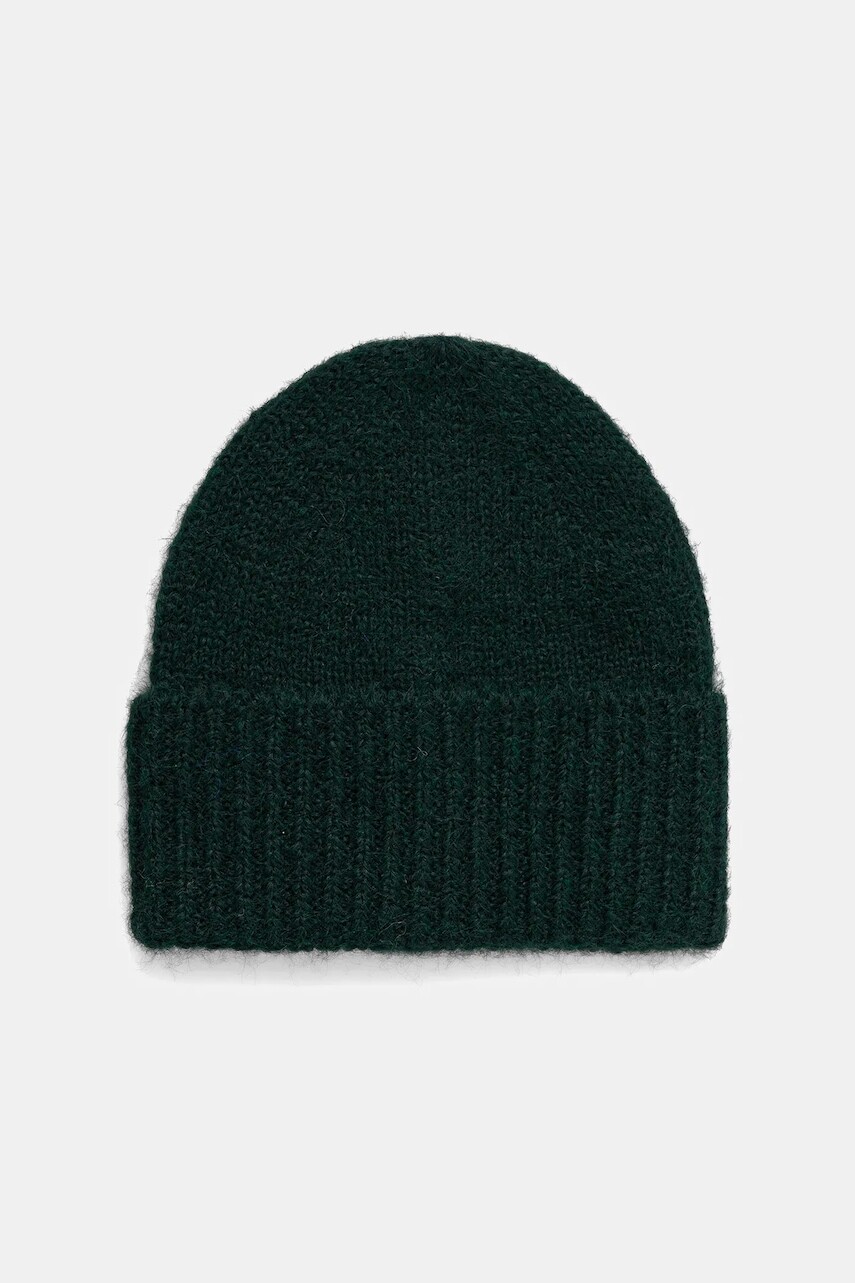 Čiapka s prímesou vlny Medicine zelená farba