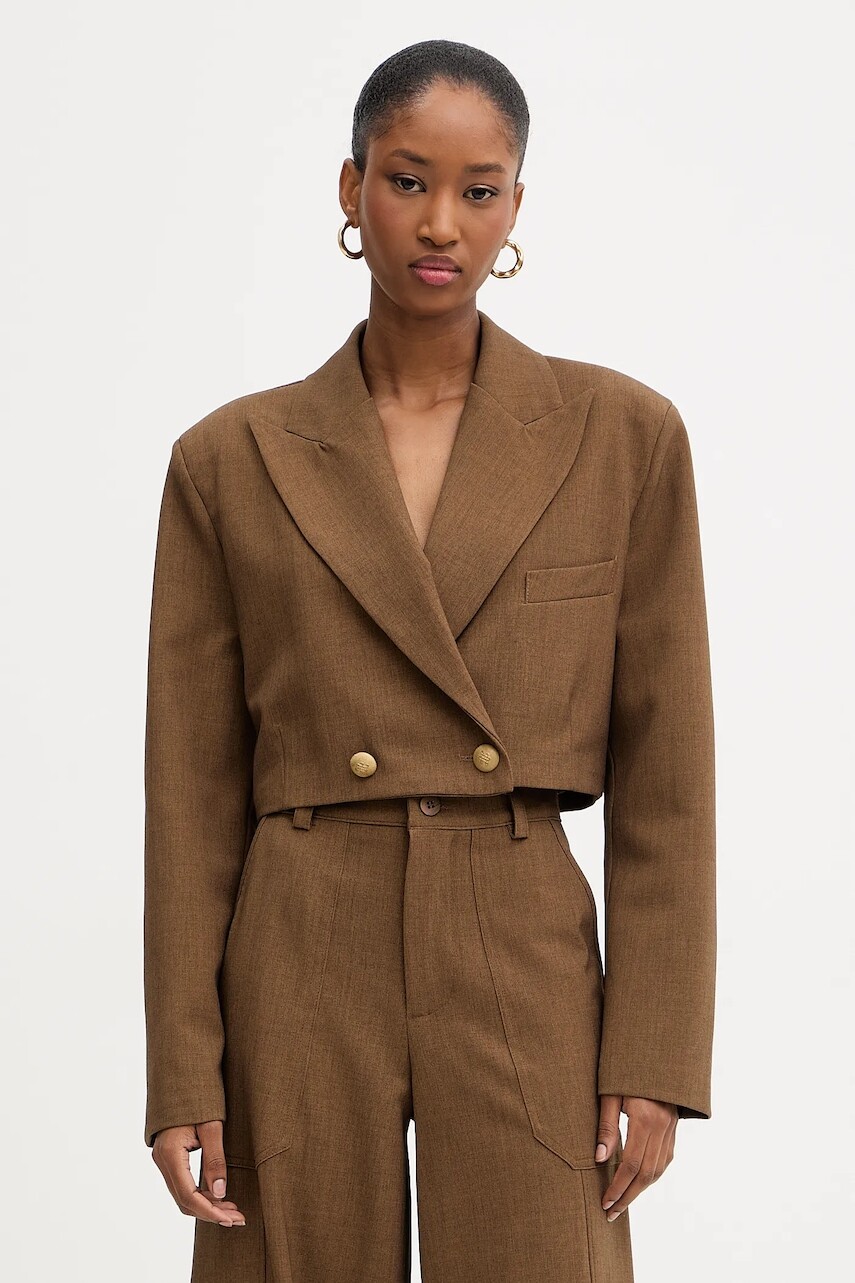 Sako Haveone hnedá farba, dvojradové, jednofarebné, JSO-P014