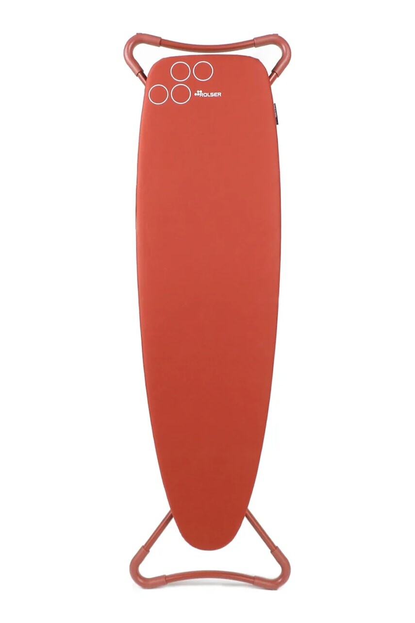 Skladacia zehliaca doska Rolser Centro Planchado K-Surf 148,5 x 45,5 cm červená farba