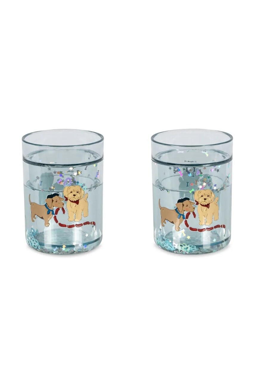Sada pohárov Konges Sløjd 2 PACK GLITTER CUPS 2-pak KS105181