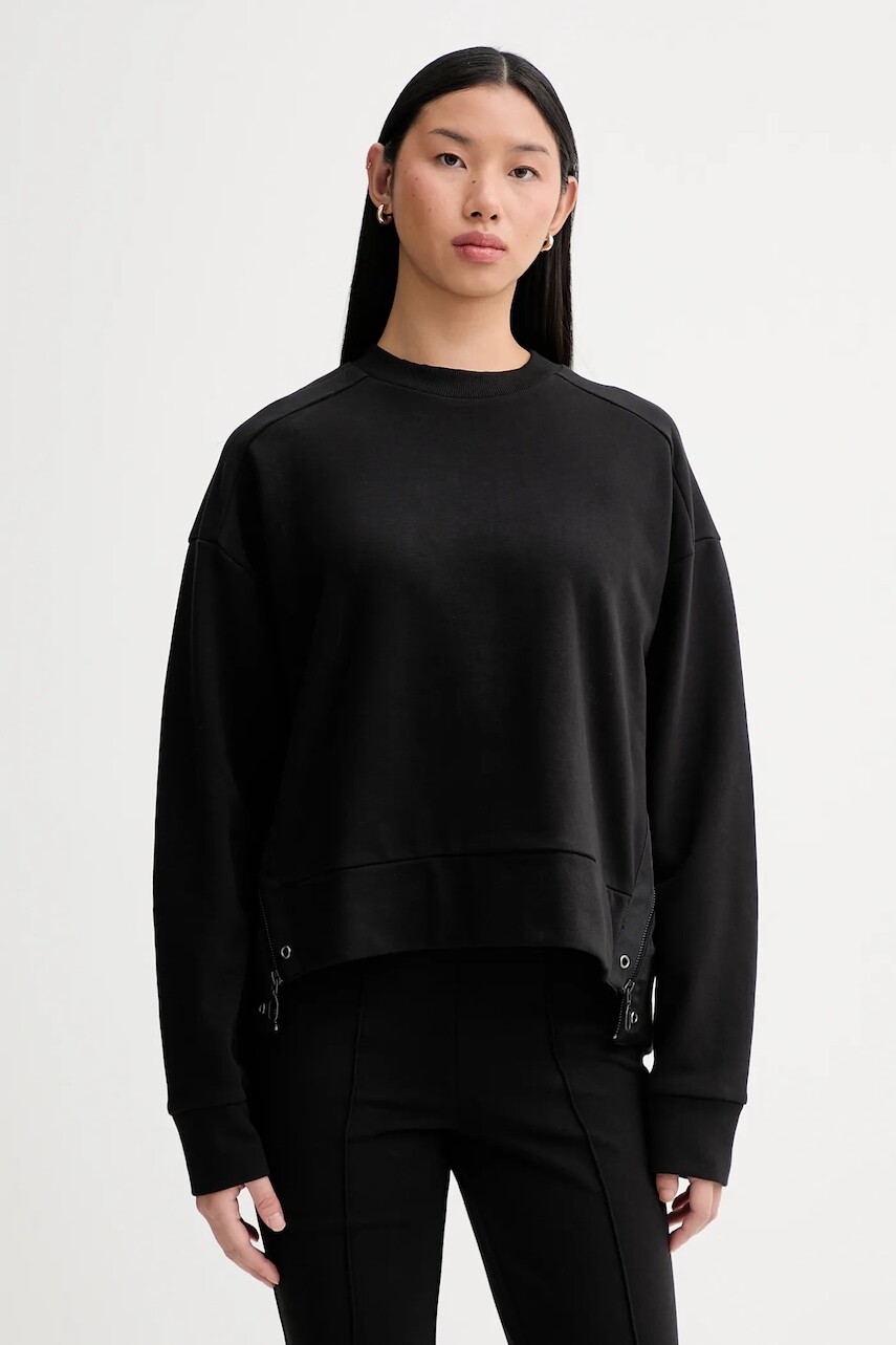 Mikina G-Star čierna farba, jednofarebná, D27268-D705