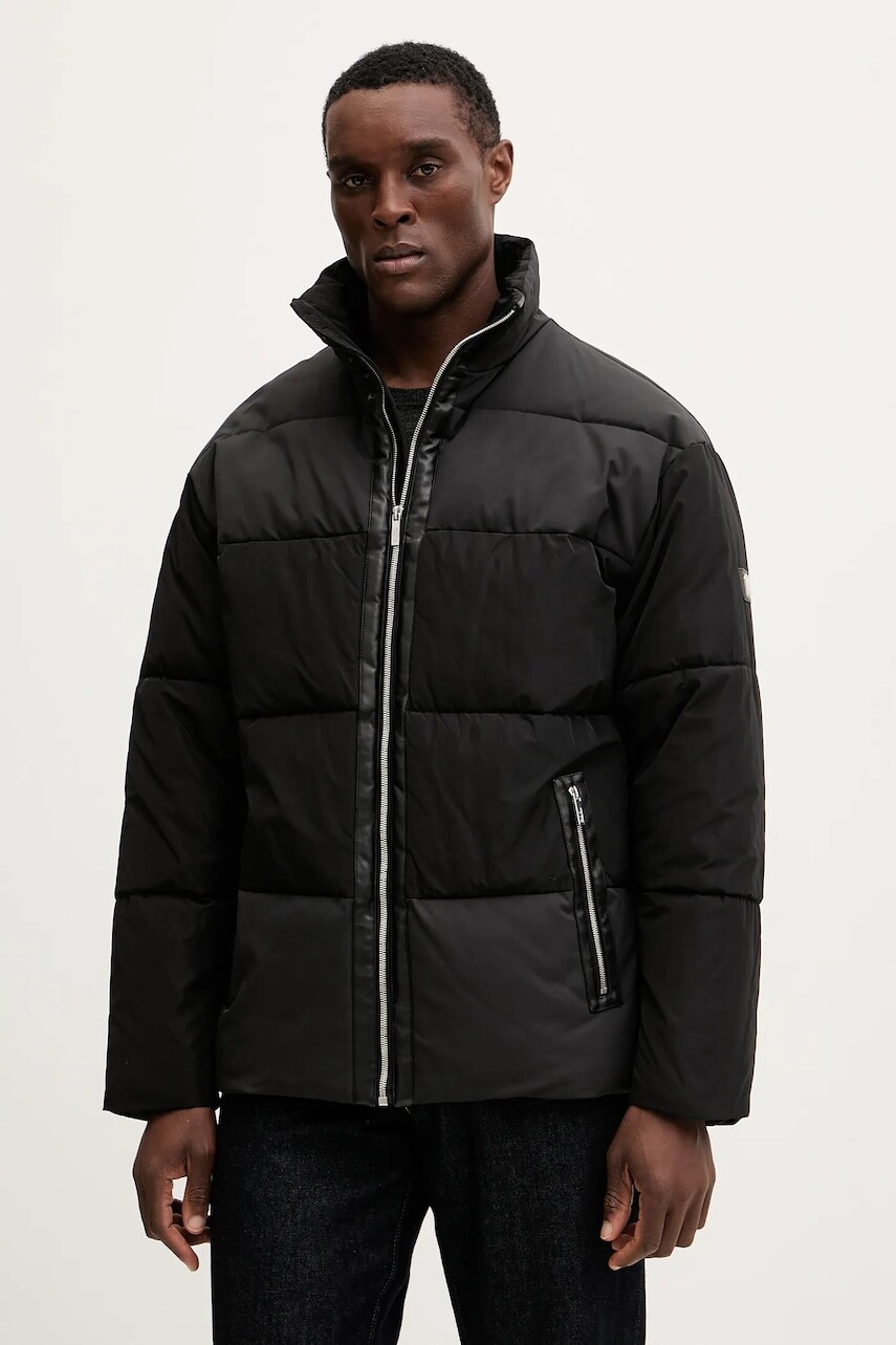 Bunda Karl Lagerfeld čierna farba, zimná, 554501.505011