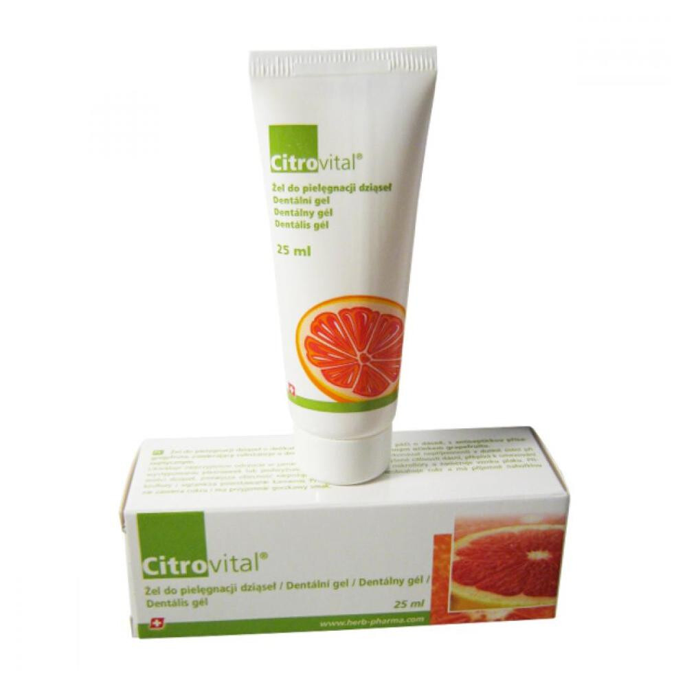 CITROVITAL Dentálny gél pre dospelých 25 ml