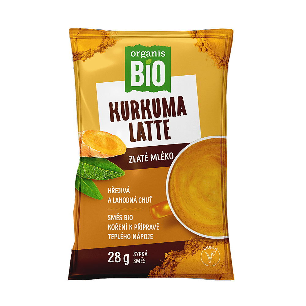ORGANIS Kurkuma latte BIO 28 g
