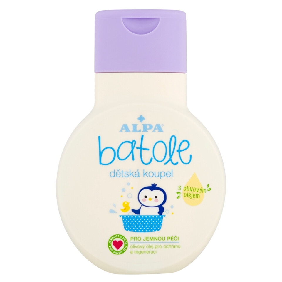 ALPA Batoľa Detský kúpeľ s olivovým olejom 200 ml
