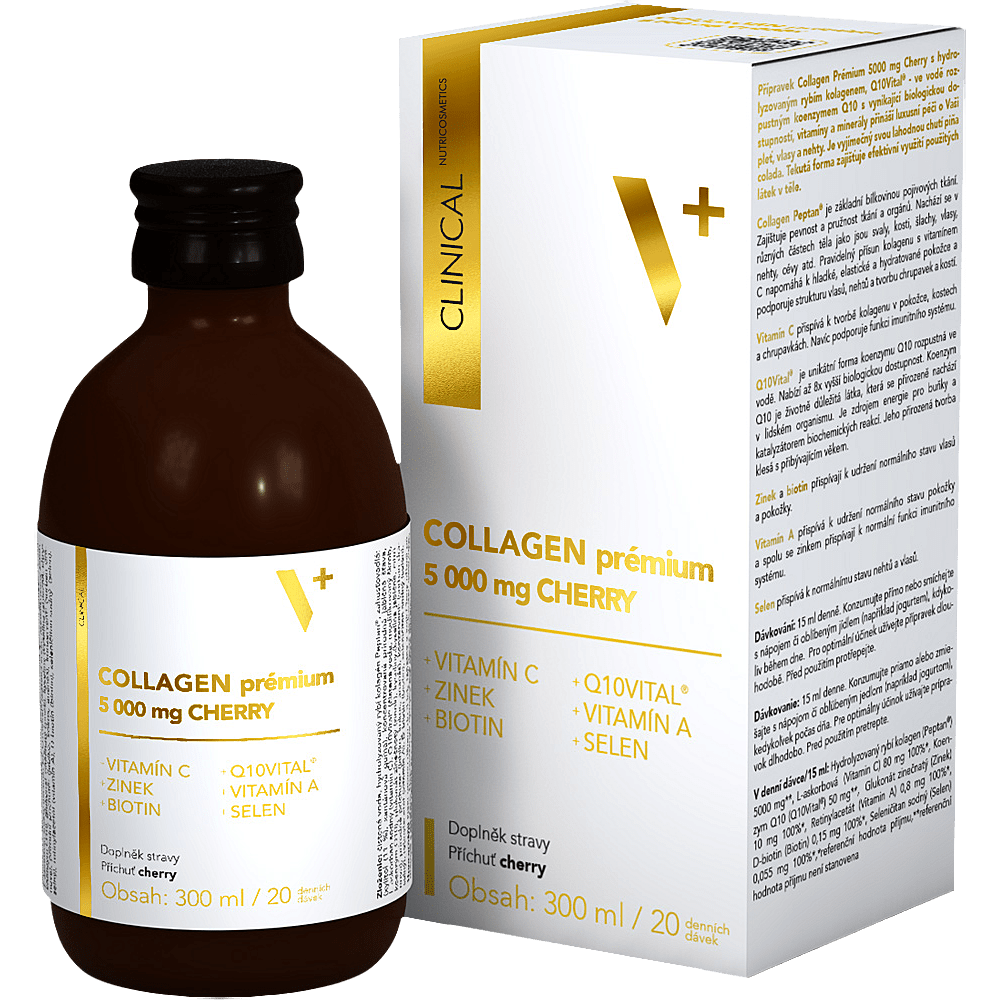 CLINICAL Collagen prémium 5000 mg cherry 300 ml