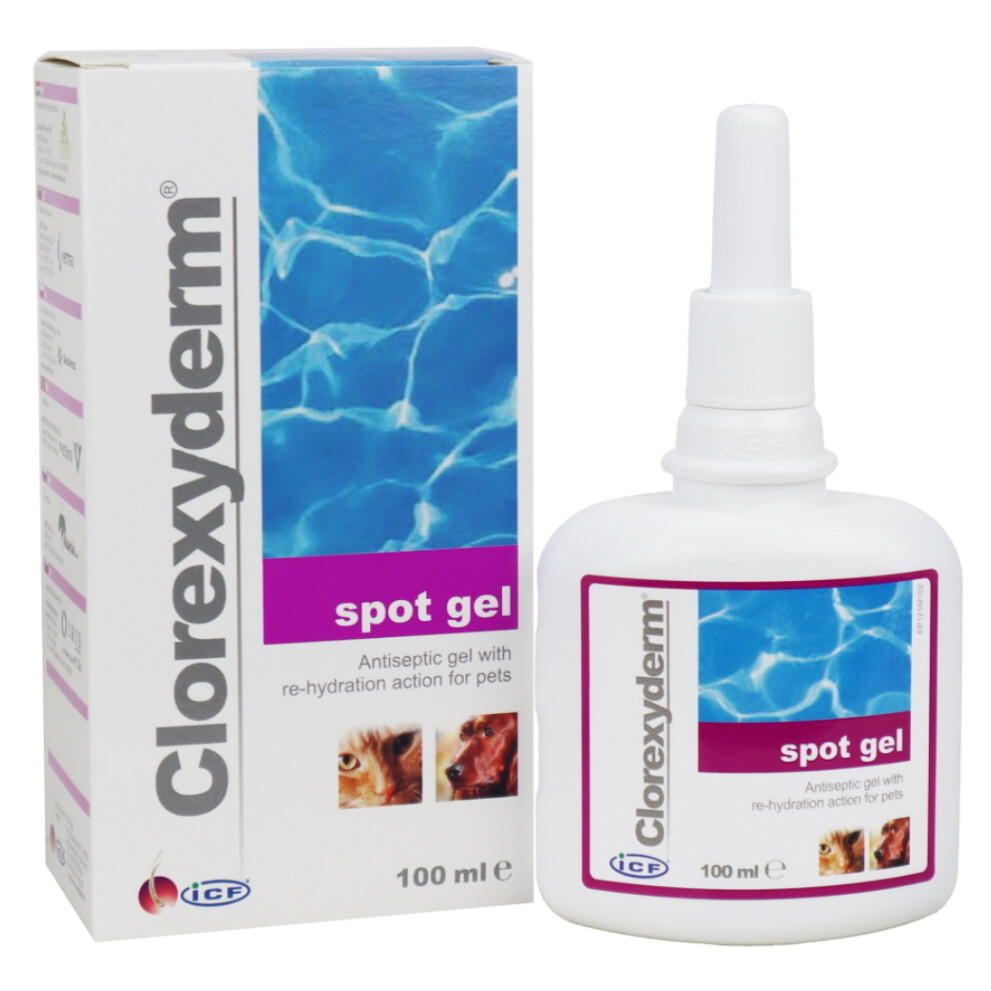 CLOREXYDERM Spot gél pre psy a mačky 100 ml