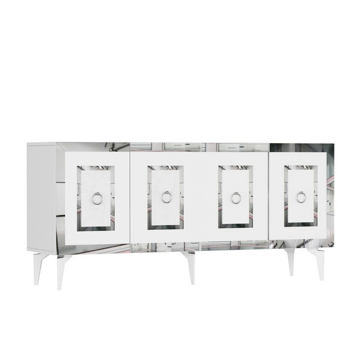 Skrinka Karya White and Silver