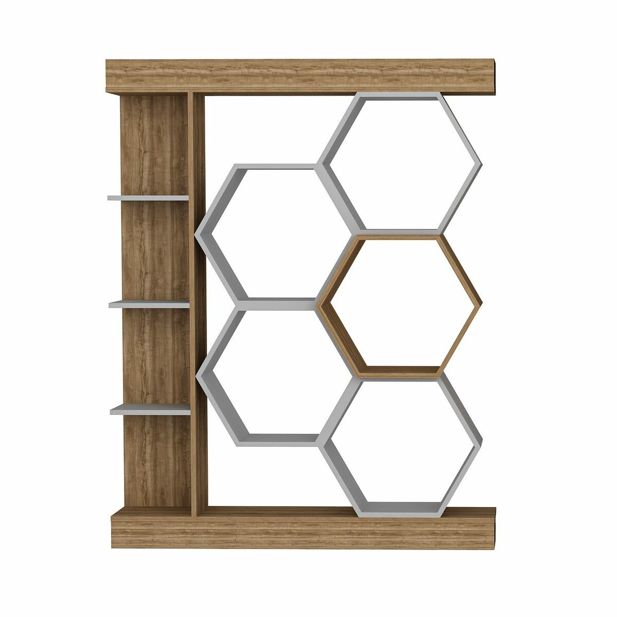 nižnica Sueno White and Walnut