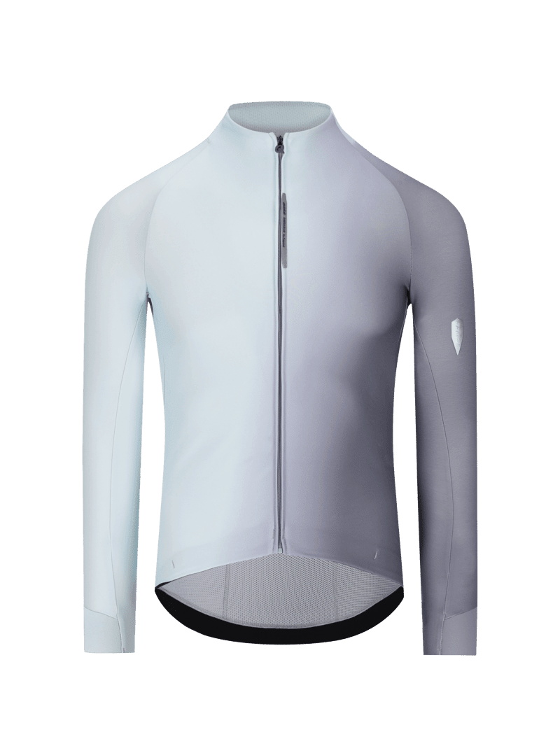 Cyklistický dres Q36.5 Gregarius Hybrid Big Fade long sleeve jersey