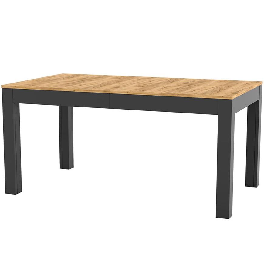 Skladací stôl Wenus 160/300x90cm dub craft/čierna
