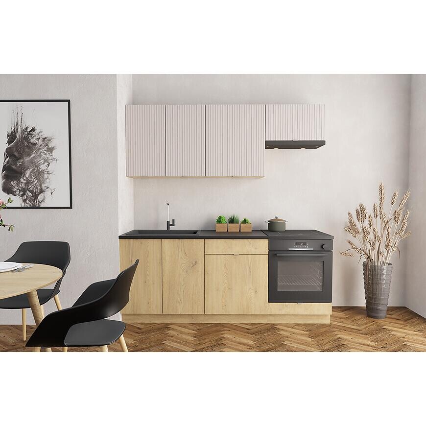 Kuchynská linka Sofia 2,0 Bez/Dub Cremona