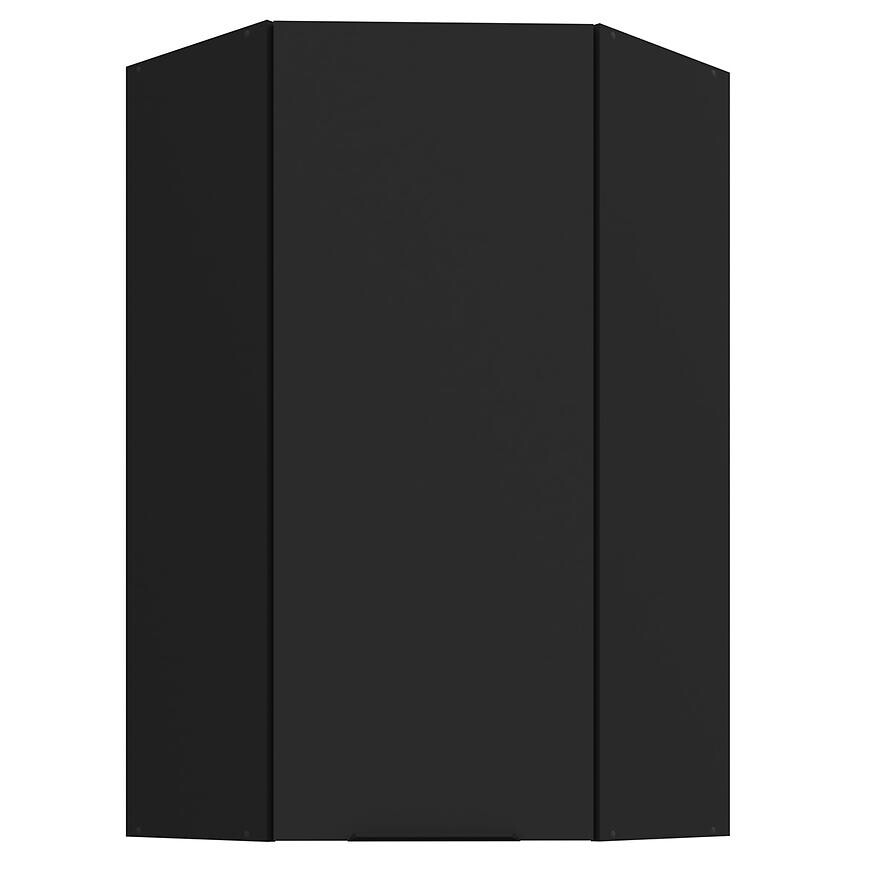 Skrinka do kuchyne Siena matná čierna 60x60 GN-108 1F (45°)