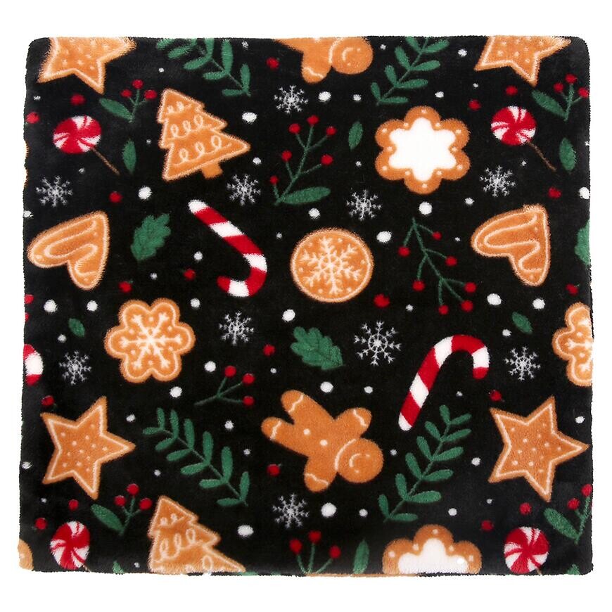 Obliečka na vankúš Christmas 40x40 cm čierna