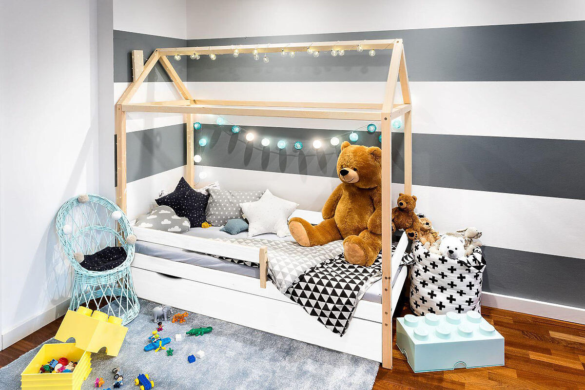 Ourbaby® 22819-0 Paul posteľ bez úložného priestoru 180x80 cm biela