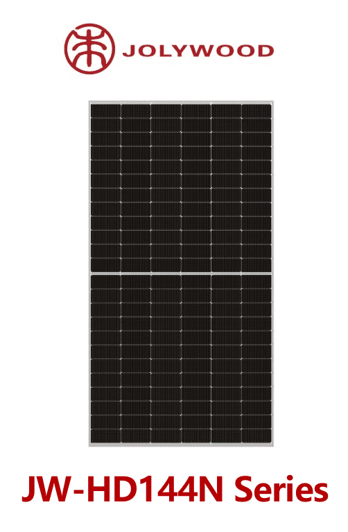 Jolywood N-type 575W Silver Frame Bifacial Double Glass 22.19% JW-HD144N Množstvo: 35ks paleta