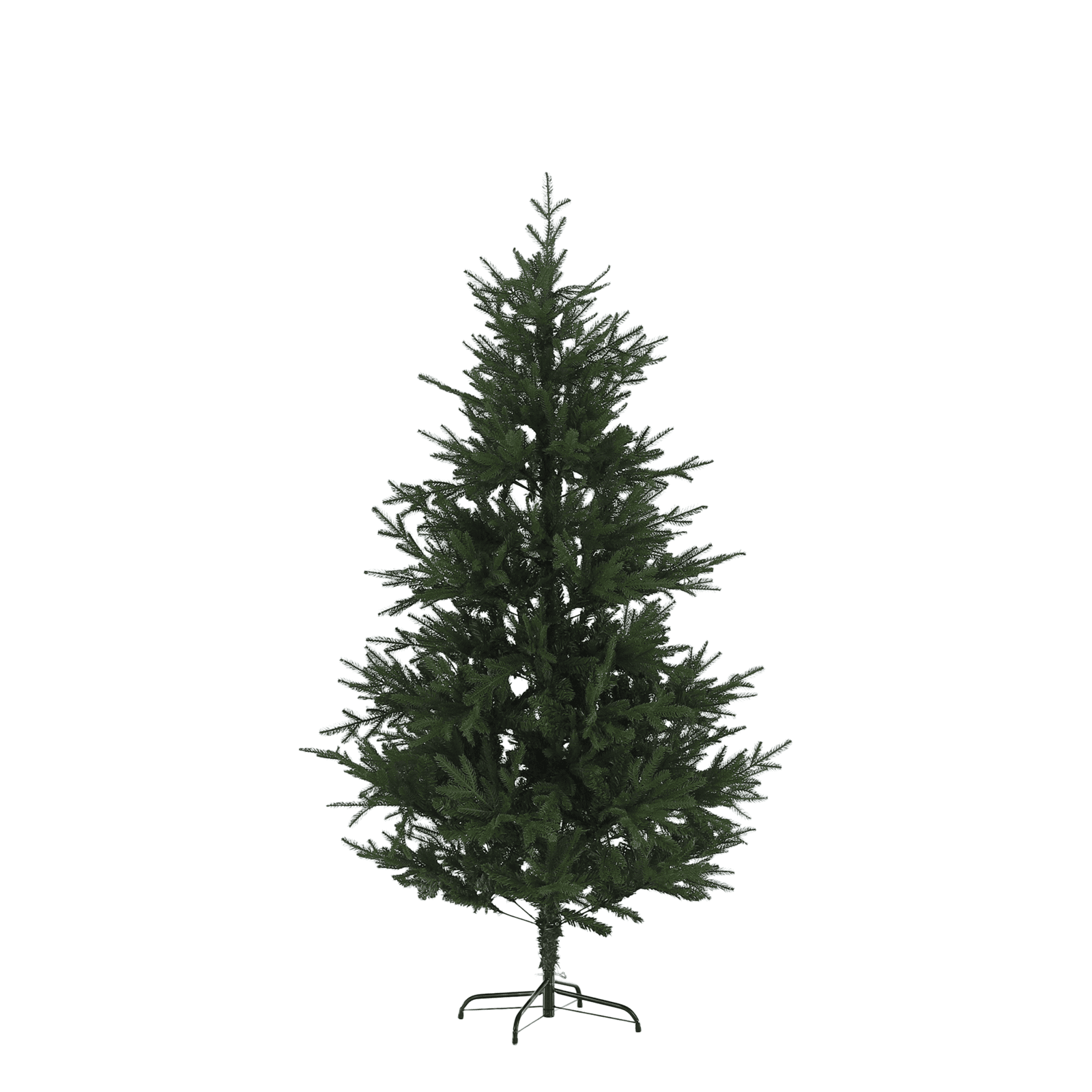 3D vianočný stromček s kovovým stojanom, 180 cm, TRISY