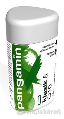 Rapeto Pangamin Klasik plus koenzým Q10 200 tabliet