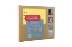 Filofax Clipbook A5 žltý kreatívny set