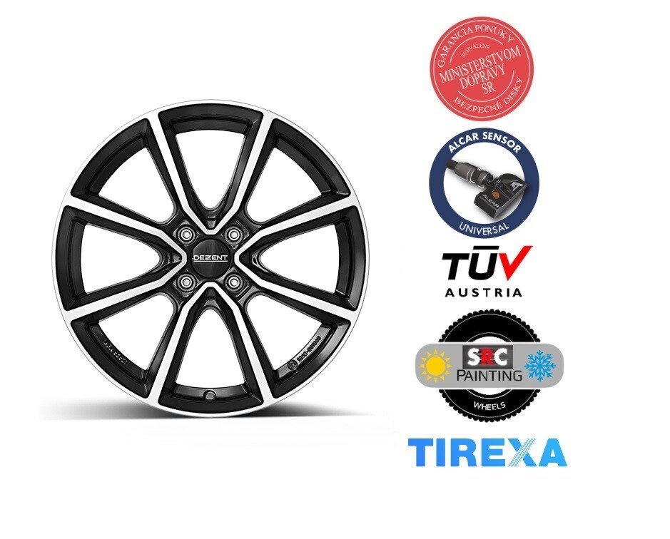 DEZENT TN dark 6.50x17 4x100.00 ET47