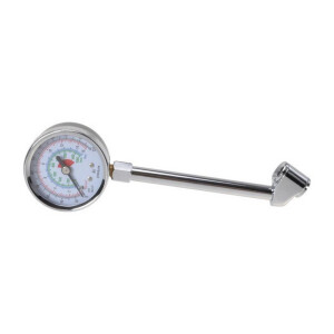 Tlakomer na pneumatiky - TIR kovový do 15 BAR