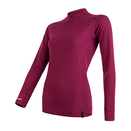 SENSOR DOUBLE FACE dámske tričko dl.rukáv lilla Veľkosť: S 8592837062112