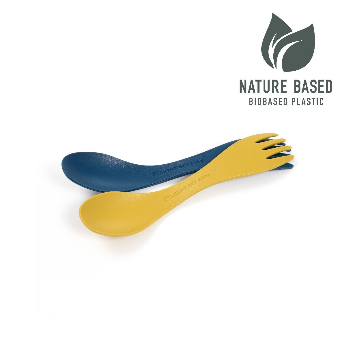 Light My Fire Spork malý BIO 2-pack mustyyellow/hazyblue