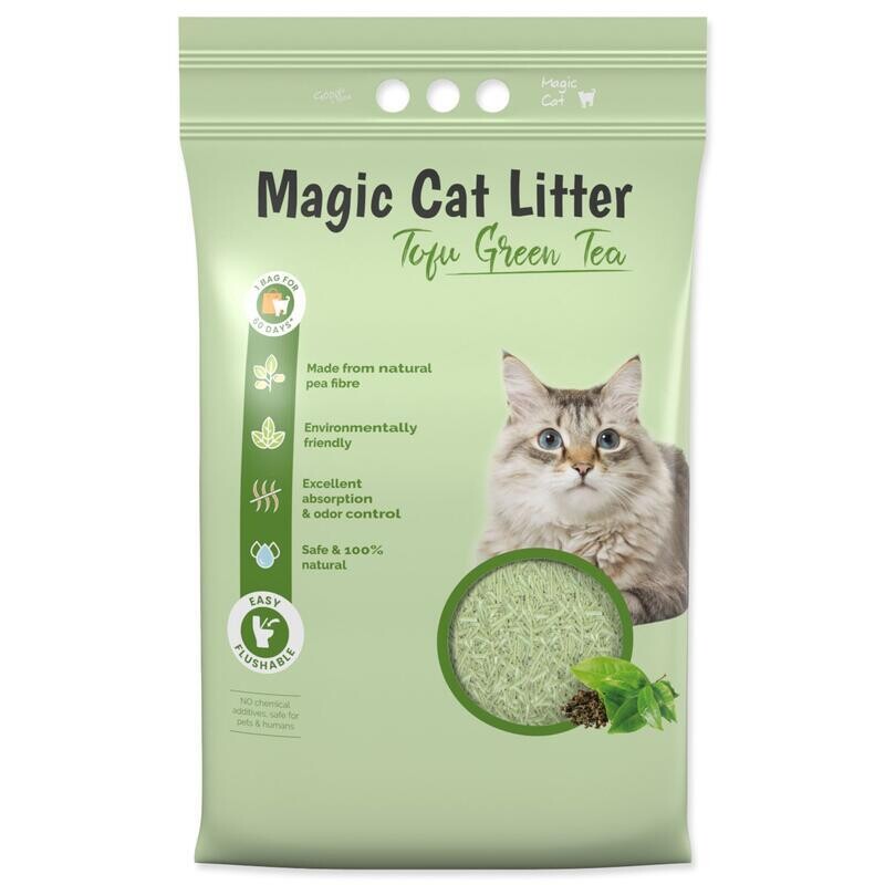 Stelivo Magic Litter Tofu zelený čaj
