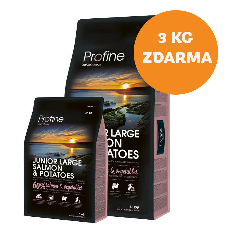 Profine Junior Large Breed Salmon & Potatoes