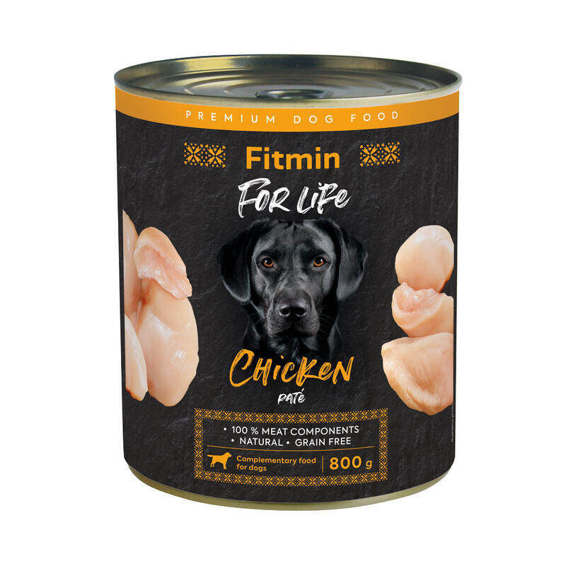 Fitmin dog For Life tin chicken