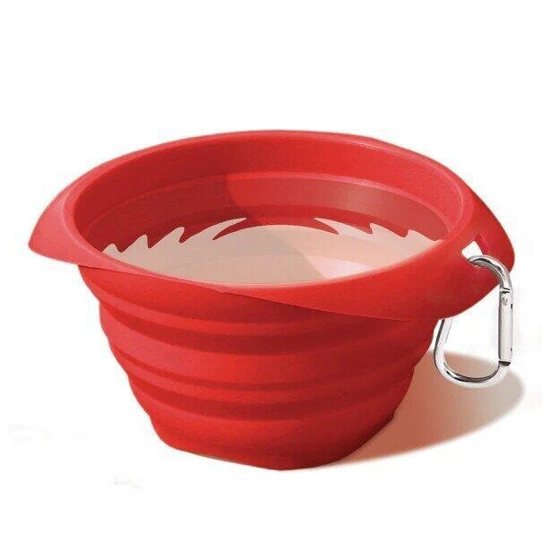 Kurgo® Collaps-a-Bowl Miska pro psy červená 710 ml