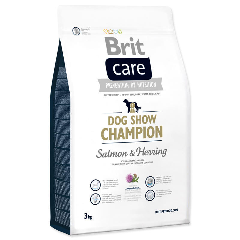 Granule BRIT Care Dog Show Champion Salmon & Herring 3kg