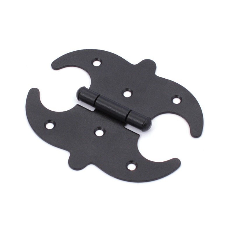 Dekoratívne pánty ZMU6 8,5 cm - čierne