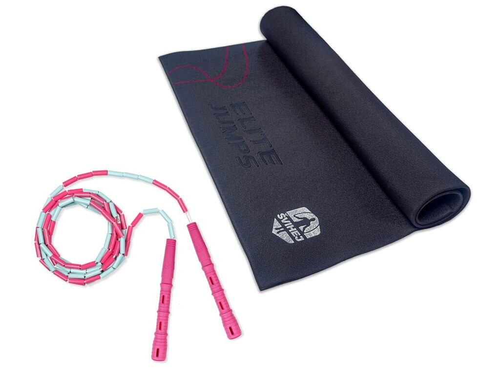 Sada Podložka + Katana Rope Korálikové Katana Rope farby: Rukoväte: ružové, Korálky: Ružová/mint