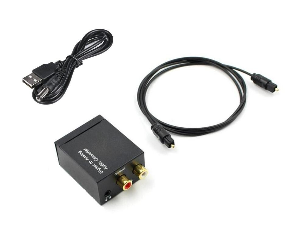 Prevodník digitálneho signálu na analóg - RCA L/R 3,5 mm