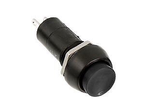 Spínač - Čierny, 12 mm