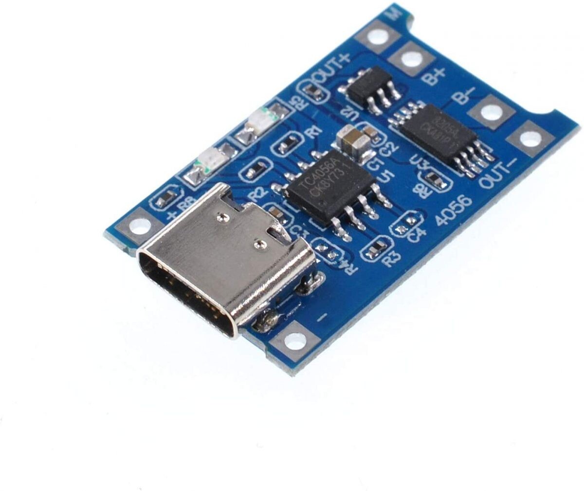 TP4056 USB-C nabíjačka Li-Ion batérií s ochranou