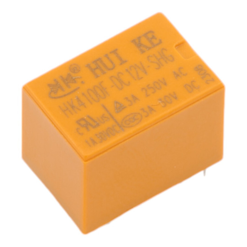 HK4100F-DC12V-SHG relé, 12V DC/250V AC, 30V DC 3A