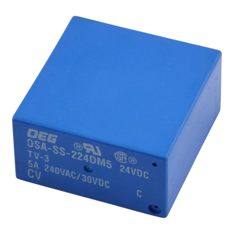 Relé OSA-SS-224DM5, 24V DC/240V AC 5A