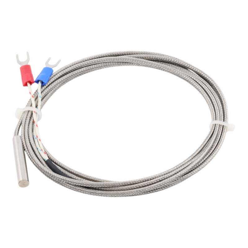 Teplotná sonda K, 0-800 ° C, valček 4x30mm, 1 m