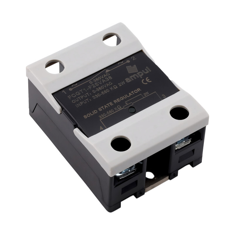 Bezkontaktný regulátor napätia SSR VA, 500kOhm/0-380VAC, 25 A